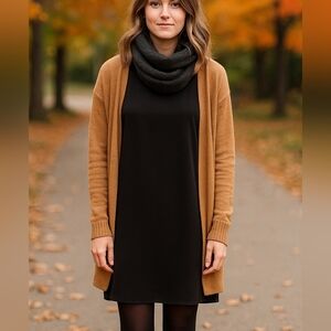 Wilfred/ Elegant Black Sleeveless Midi Dress/ Size US XXS